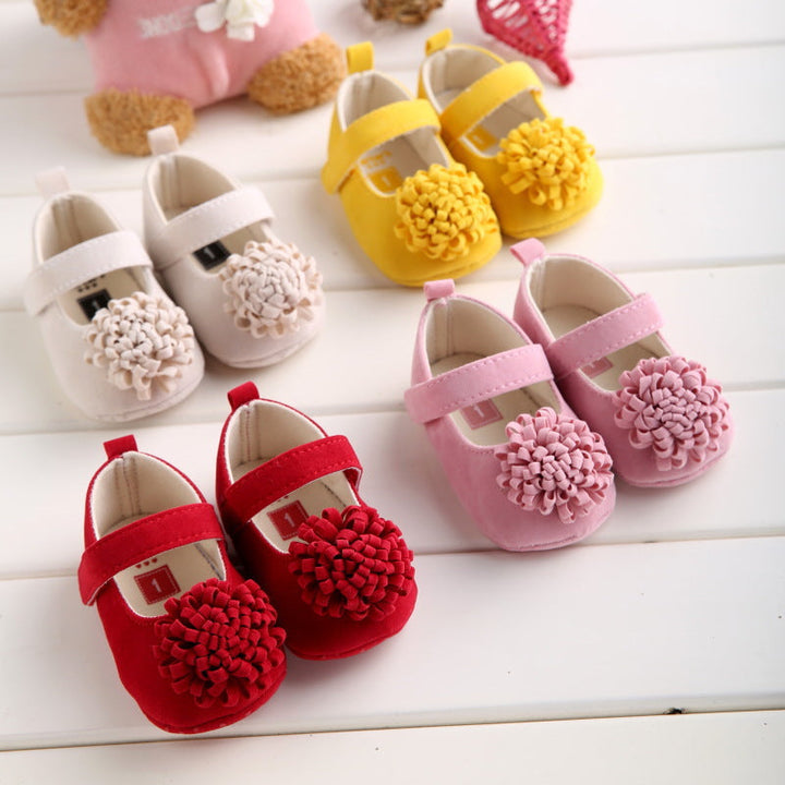 The Perfect First Steps: Toddler Girls Soft Sole Princess Baby Shoes
