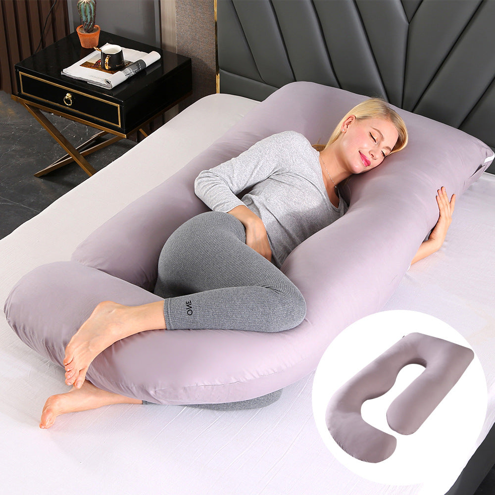 J-Type Maternity Waist Support Slope Pillow
