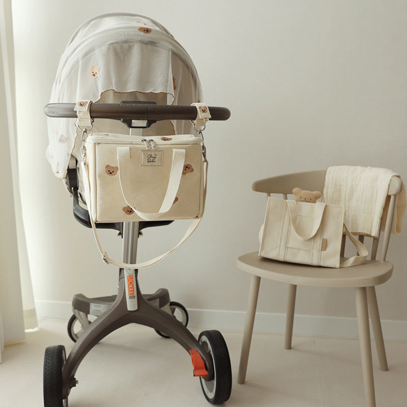 Bear Baby Stroller Hook Organizer