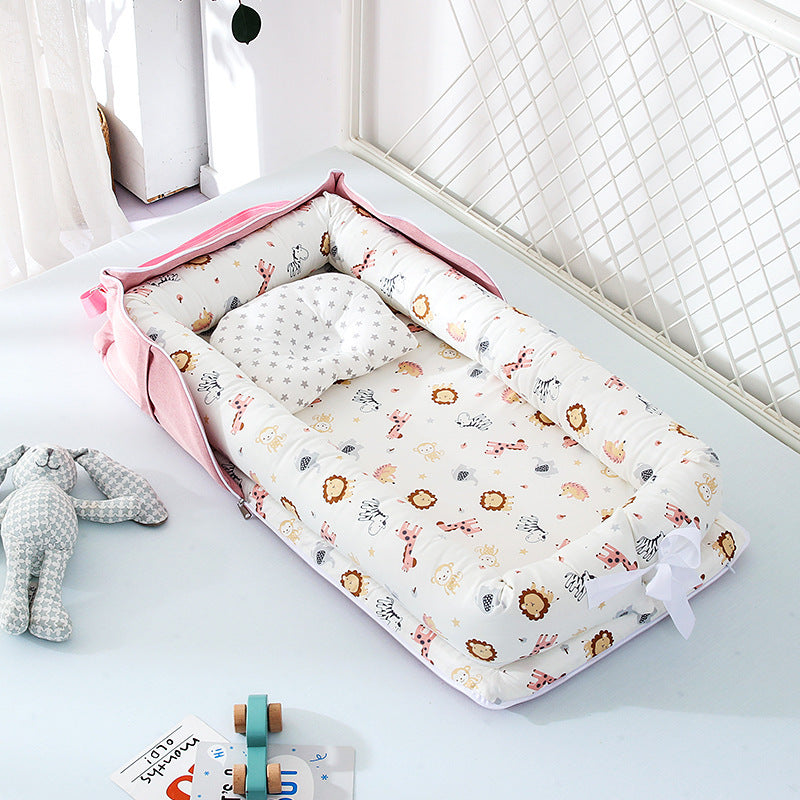 Portable Foldable Cotton Baby Crib