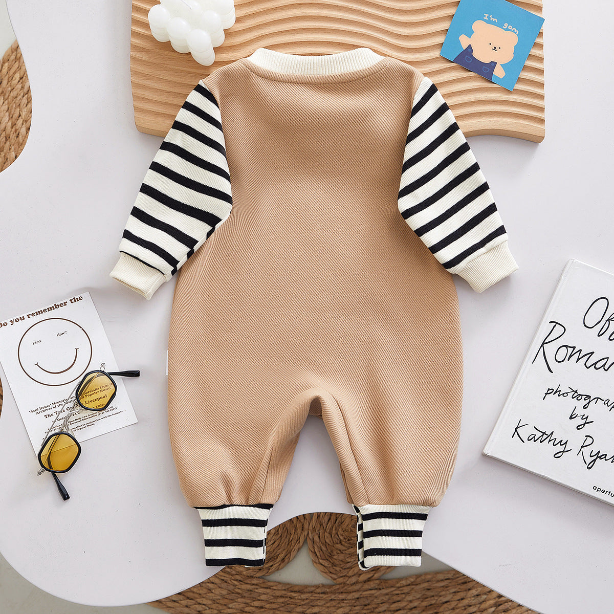 Autumn Baby Boys Patchwork Clothing Set