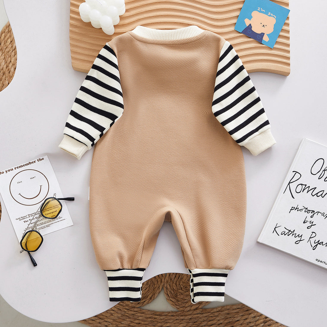 Autumn Baby Boys Patchwork Clothing Set