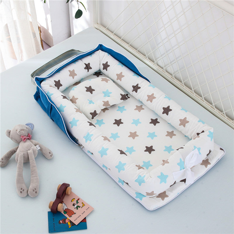 Portable Foldable Cotton Baby Crib