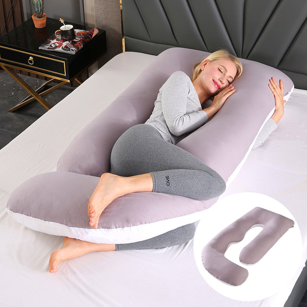 J-Type Maternity Waist Support Slope Pillow