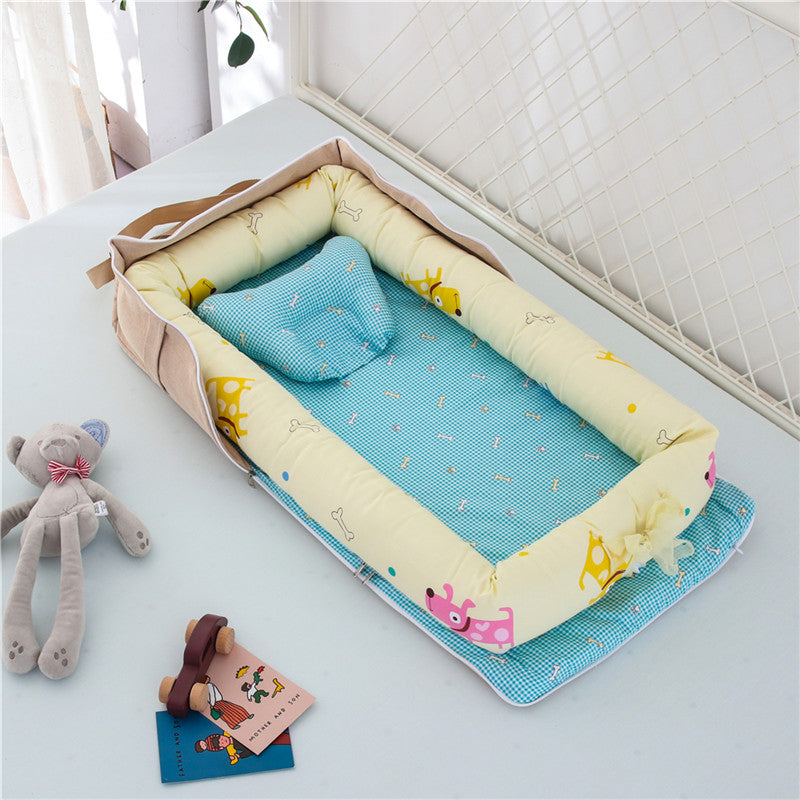 Portable Foldable Cotton Baby Crib