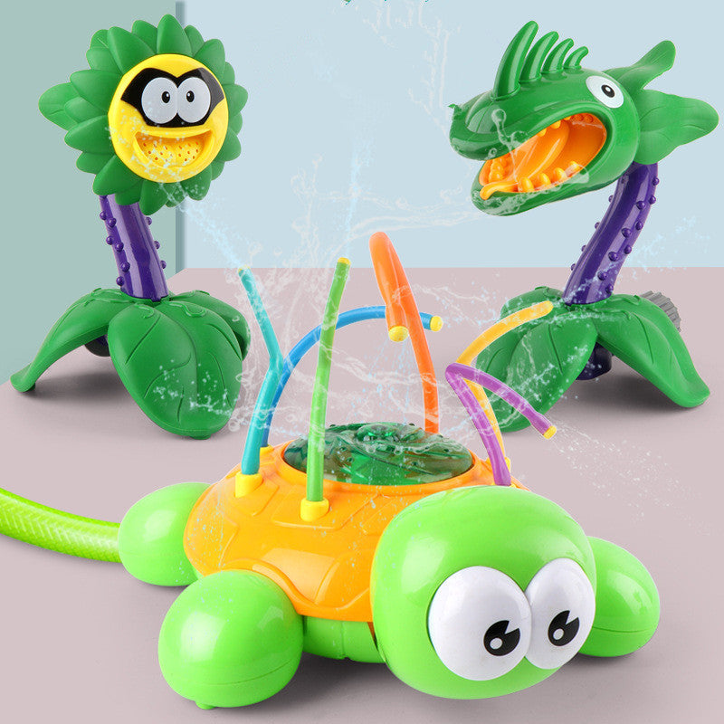 Cartoon Sprinkler Bath Water Toy For Babies
