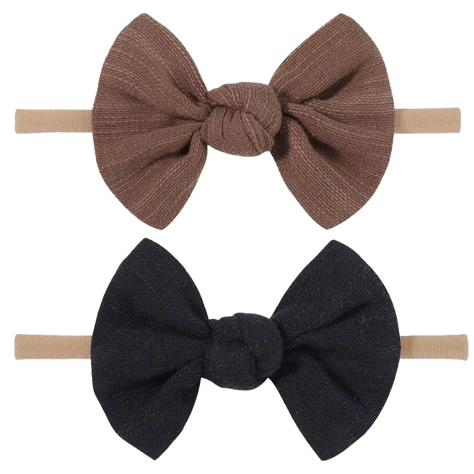 Baby Girl Nylon Bow Headband Hair Accessories