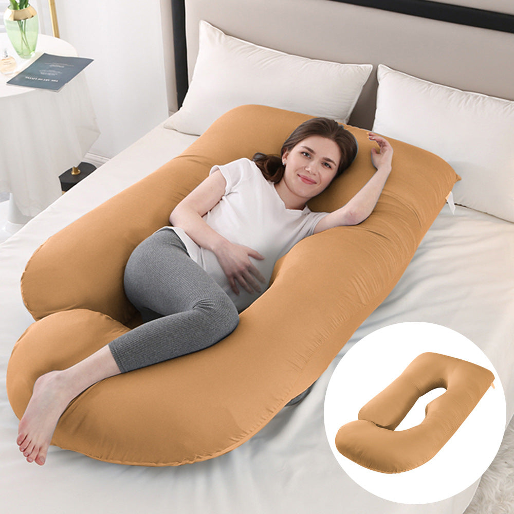 J-Type Maternity Waist Support Slope Pillow