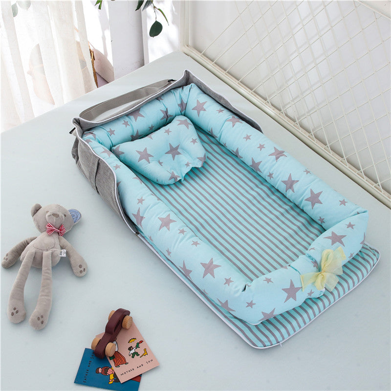 Portable Foldable Cotton Baby Crib