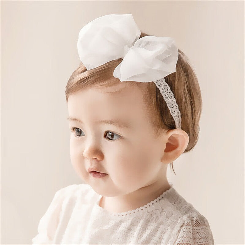 Baby Girl Bow Knot Lace Headband Hair Accessories