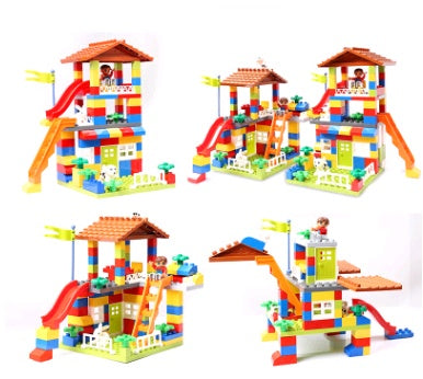 Children City Puzzle Building Blocks Educational Toy