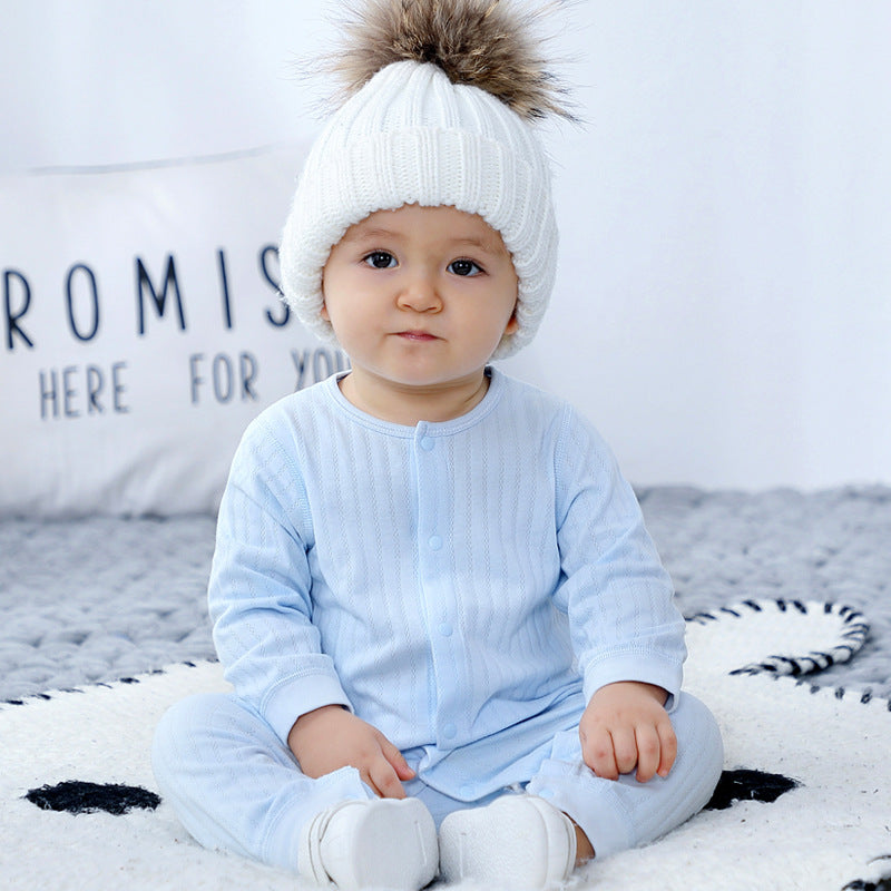 Cotton Baby Onesie Spring Autumn Pajamas