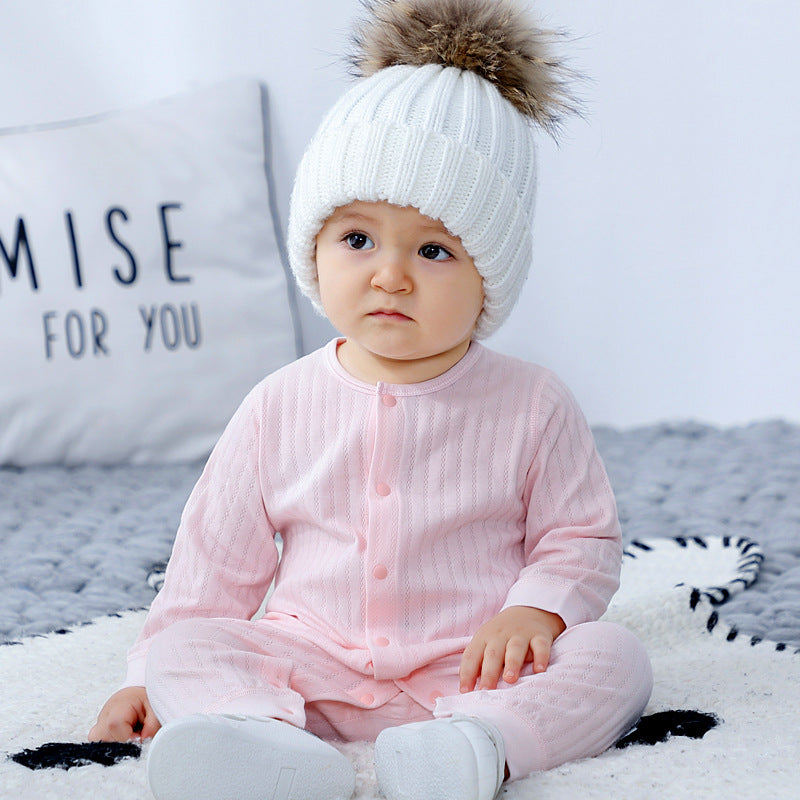 Cotton Baby Onesie Spring Autumn Pajamas