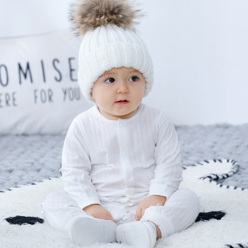 Cotton Baby Onesie Spring Autumn Pajamas