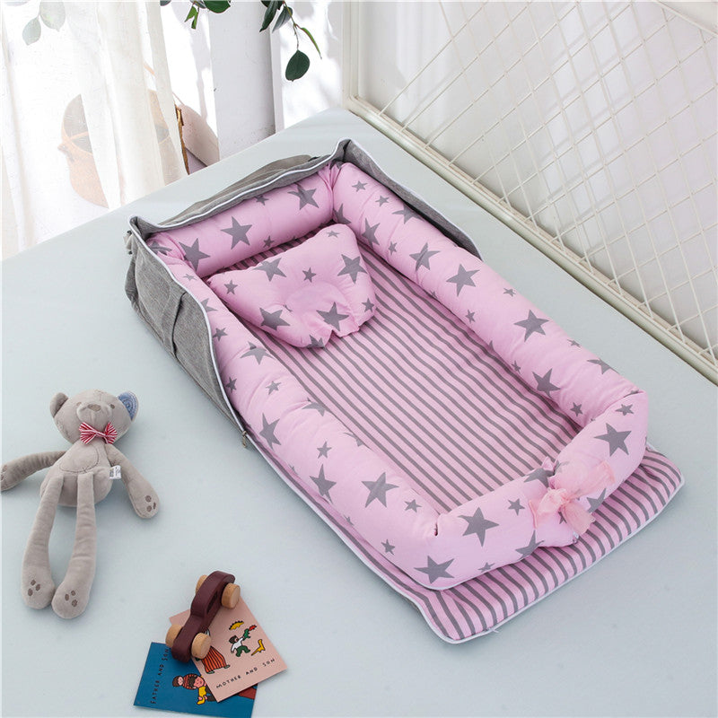 Portable Foldable Cotton Baby Crib