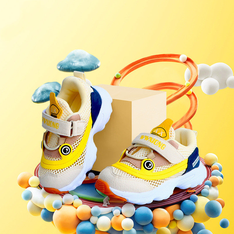 Baby Sports Soft Sole Breathable Non Slip Shoes