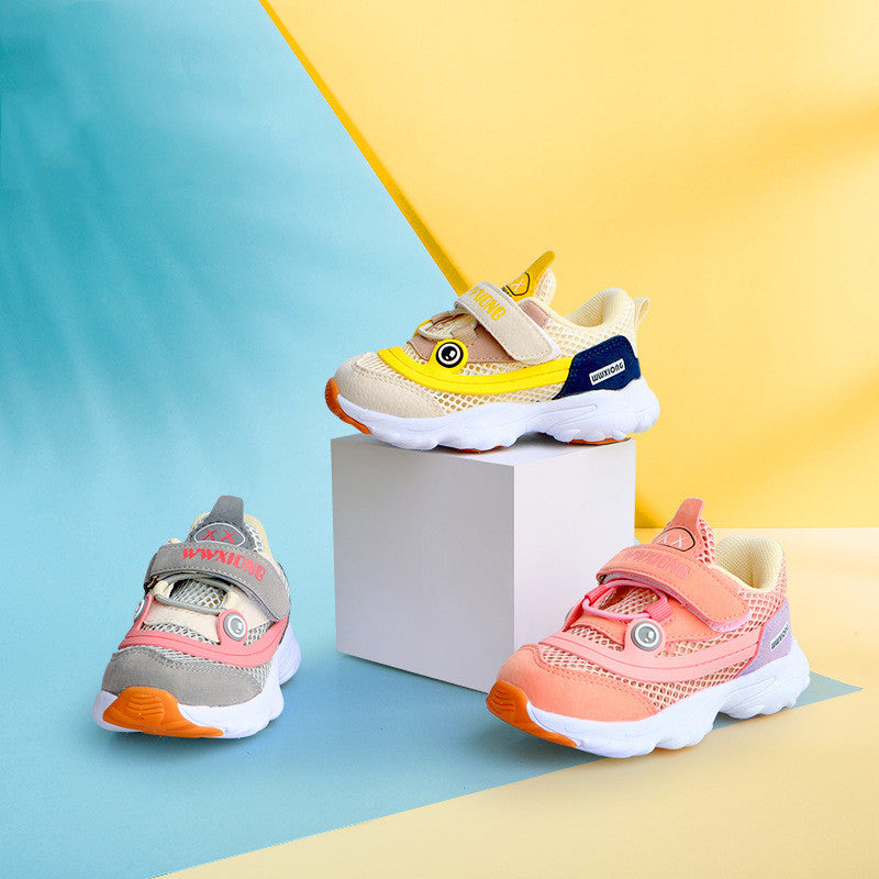 Baby Sports Soft Sole Breathable Non Slip Shoes