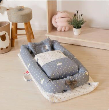 Foldable Portable Baby Crib Mattress Travel Bed