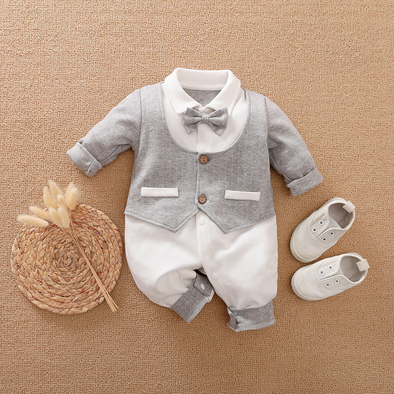 Long Sleeve Baby Jumpsuit Spring Autumn Clothes