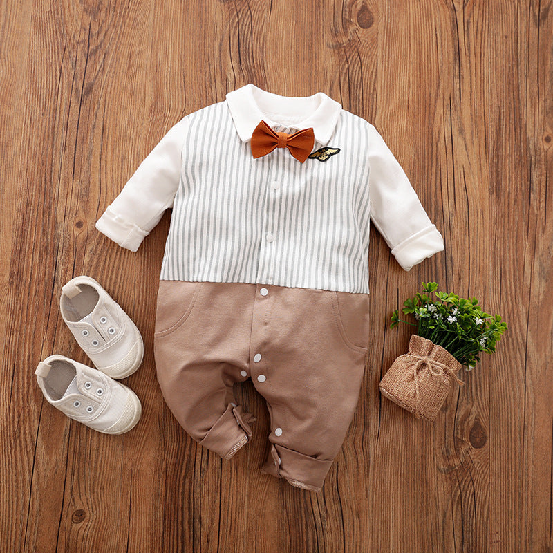 Long Sleeve Baby Jumpsuit Spring Autumn Clothes