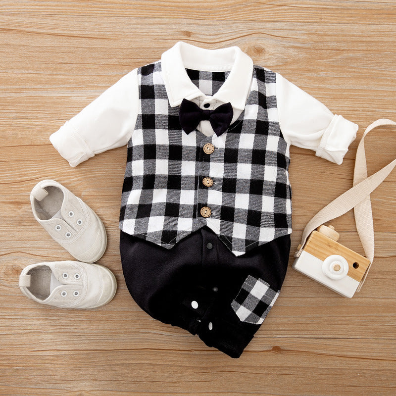 Long Sleeve Baby Jumpsuit Spring Autumn Clothes