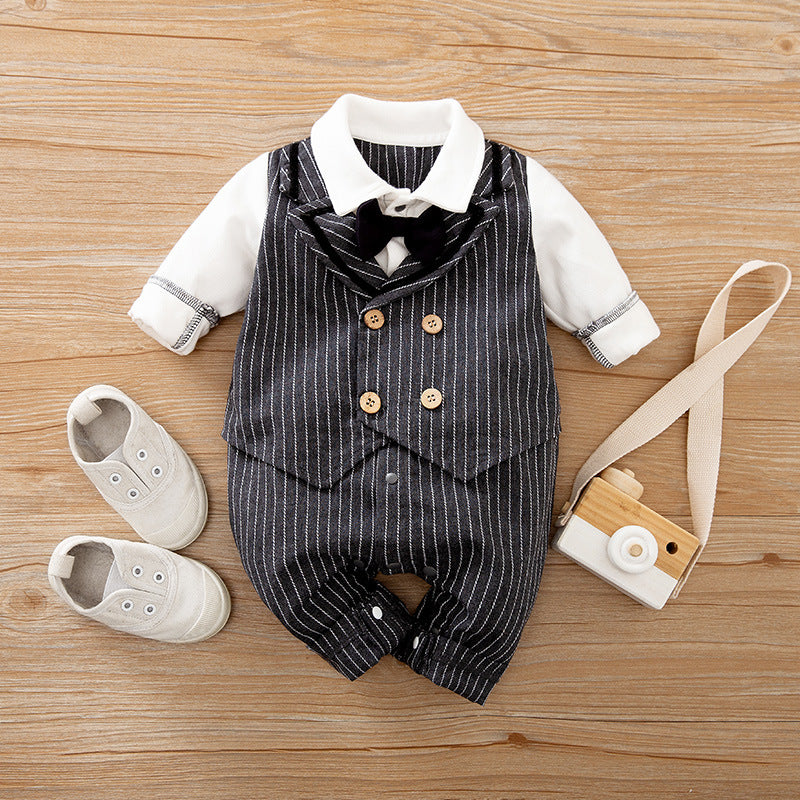 Long Sleeve Baby Jumpsuit Spring Autumn Clothes