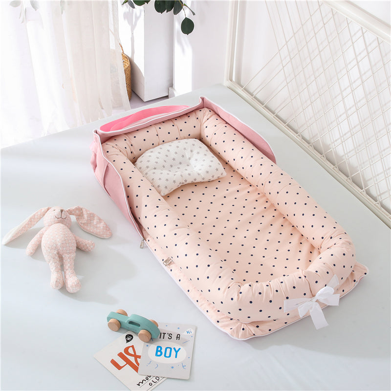 Portable Foldable Cotton Baby Crib