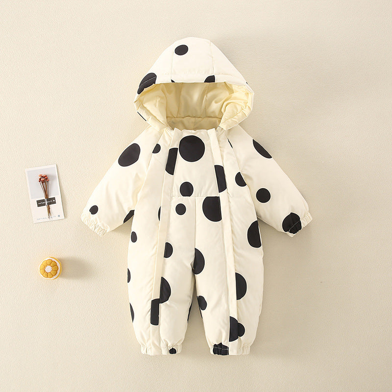 Winter Baby Down Coveralls Clothing