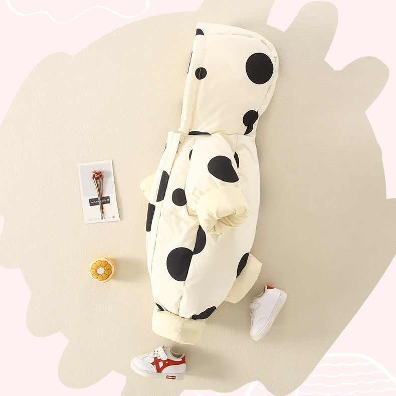 Winter Baby Down Coveralls Clothing