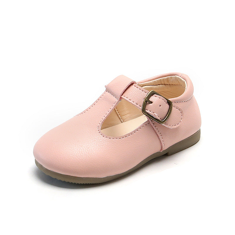 Children's Pea Shoes Versatile Casual Baby Single Shoes