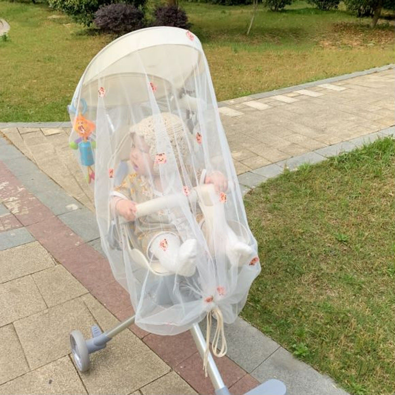 Full Coverage Baby Stroller Mosquito Net