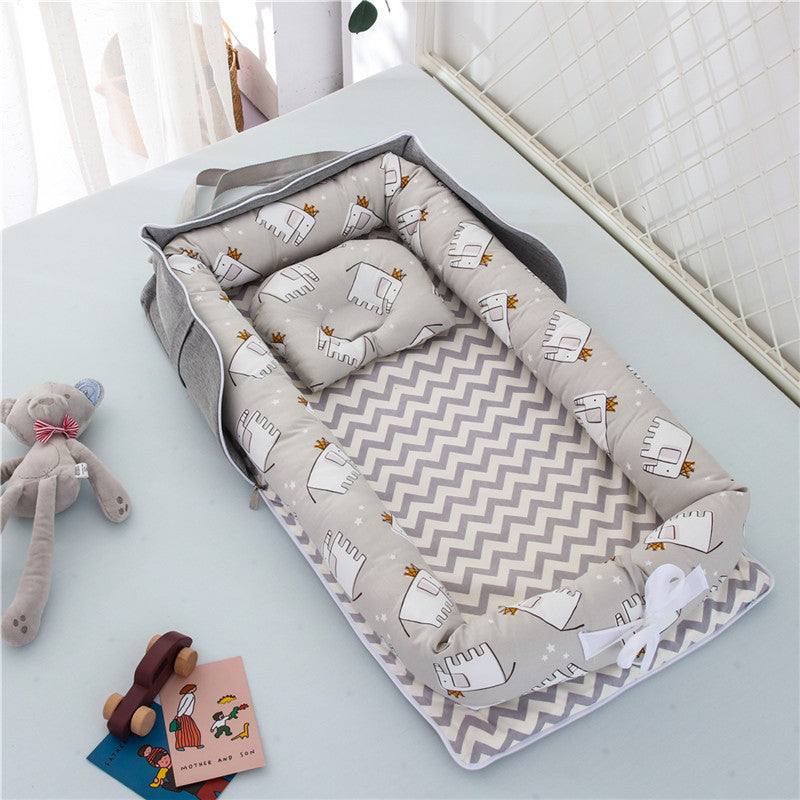 Portable Foldable Cotton Baby Crib