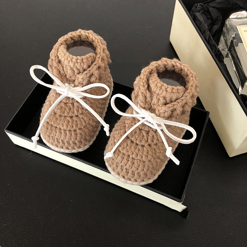 Hand-Woven Baby Shoes Unisex Casual Soft Shoes