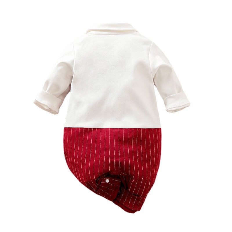 Newborn Autumn Baby Boy Romper Clothing Set Outfit