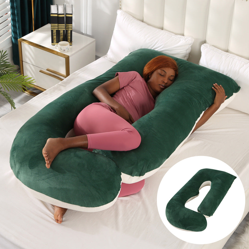 J-Type Maternity Waist Support Slope Pillow
