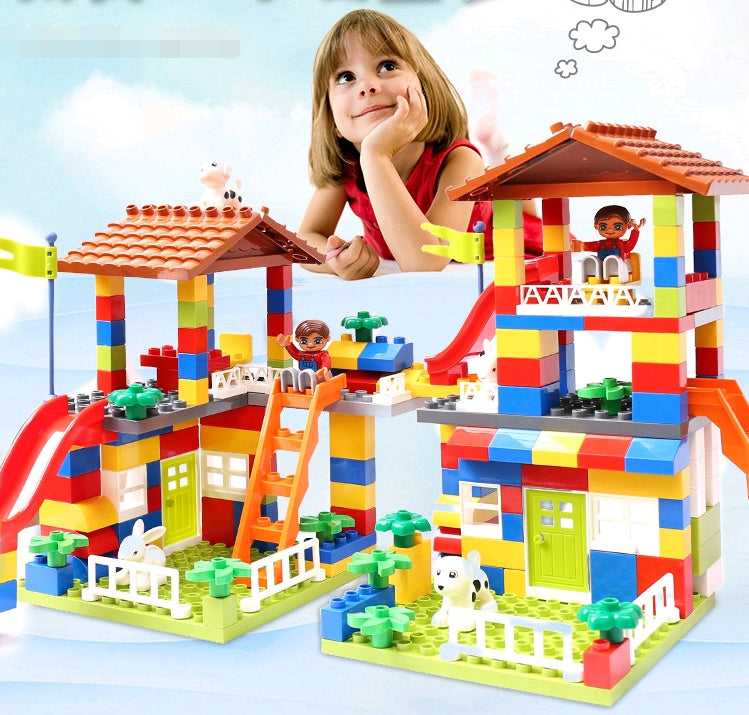 Children City Puzzle Building Blocks Educational Toy