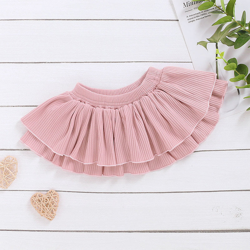 Printed Fashion Baby Girls Clothing Set
