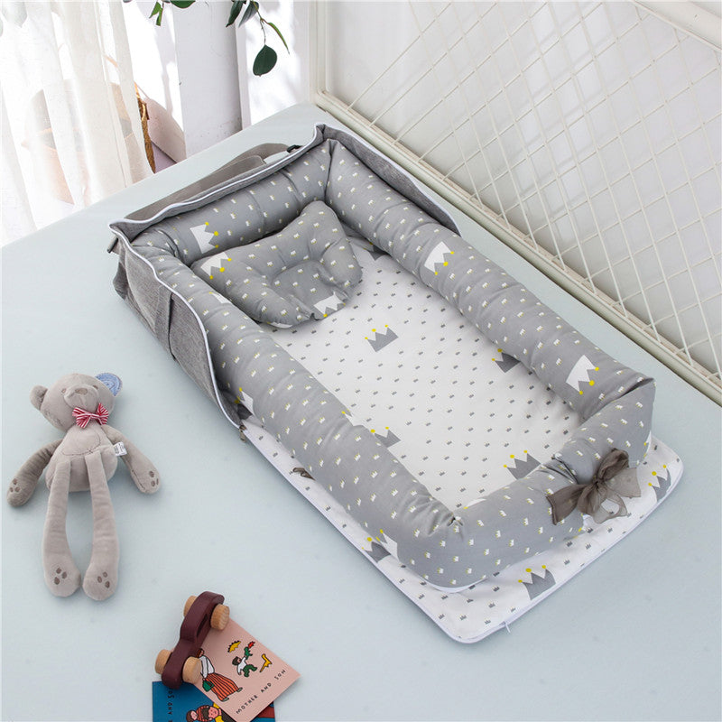 Portable Foldable Cotton Baby Crib
