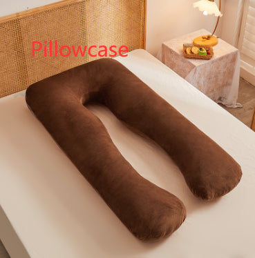 Multifunctional Maternity Pure Cotton Removable And Washable U-shape Pillow