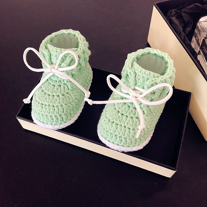 Hand-Woven Baby Shoes Unisex Casual Soft Shoes