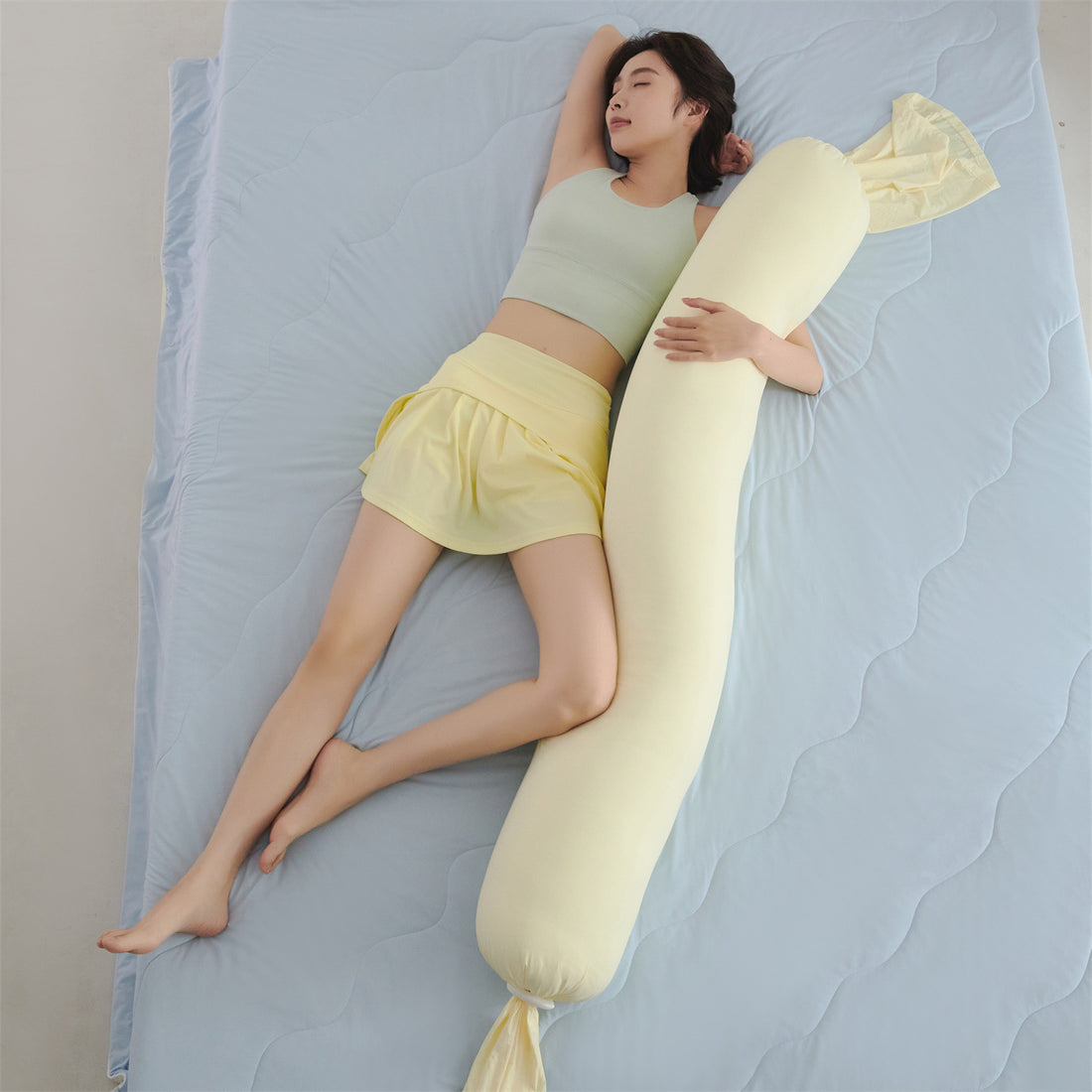 Skin-Friendly Multifunctional Maternity Side Sleeping Pillow
