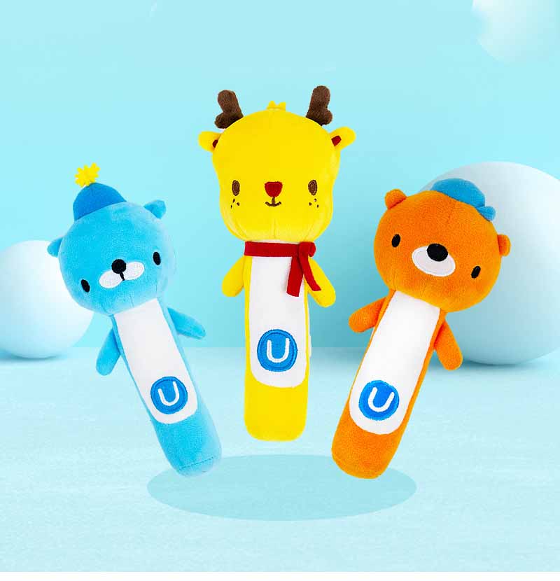 Baby Soothing Plush Sleep Stick Toy