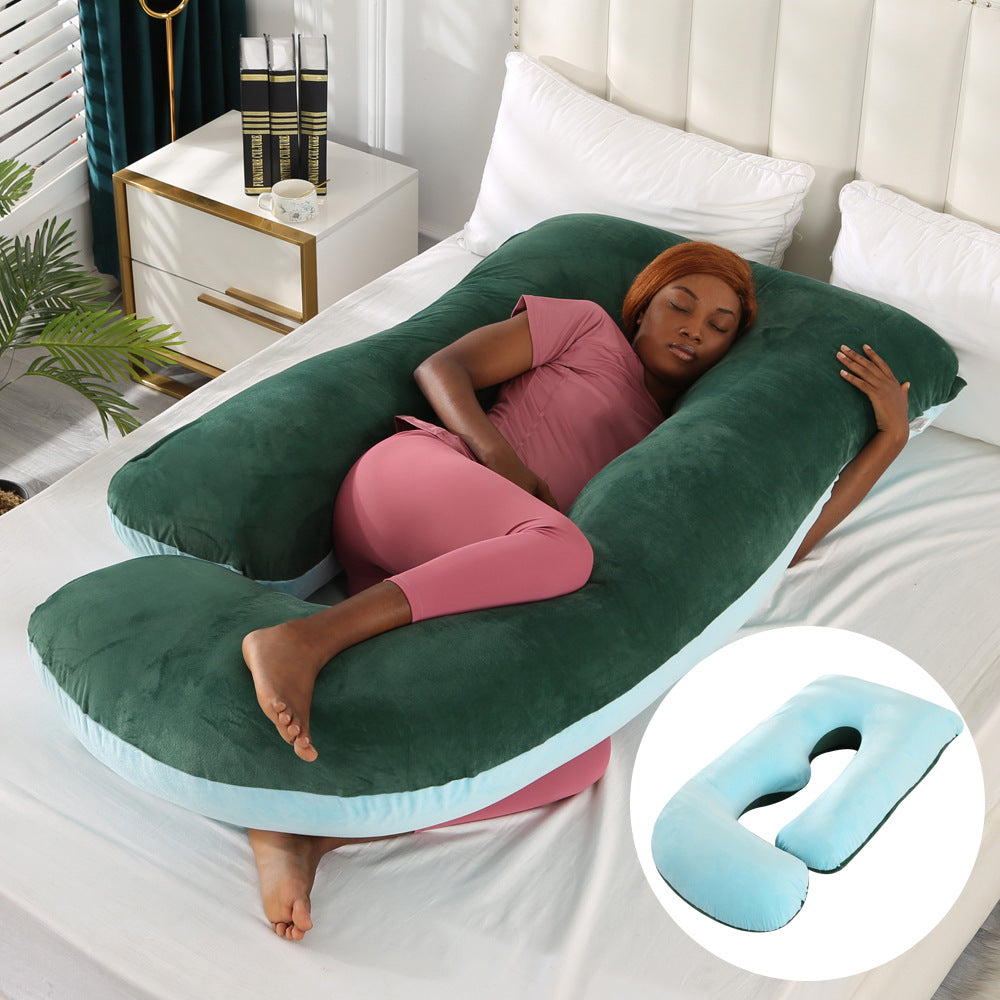 J-Type Maternity Waist Support Slope Pillow