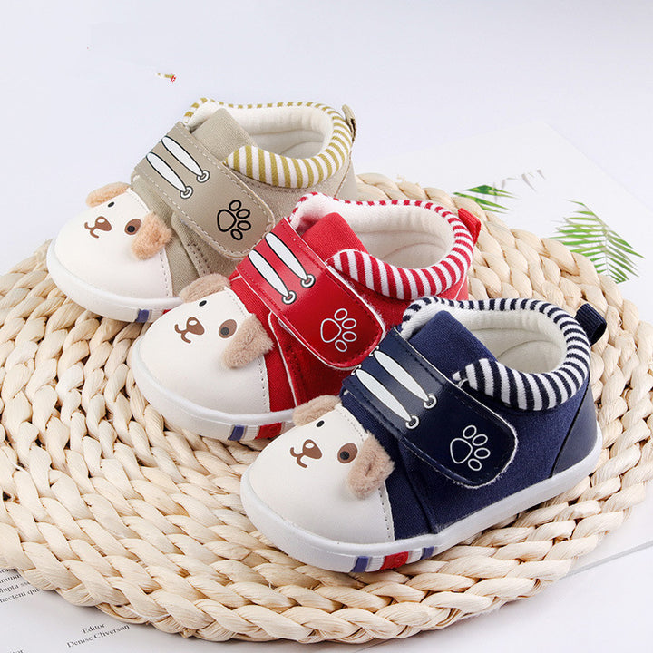 Baby Cartoon Non Slip Toe Cap Shoes