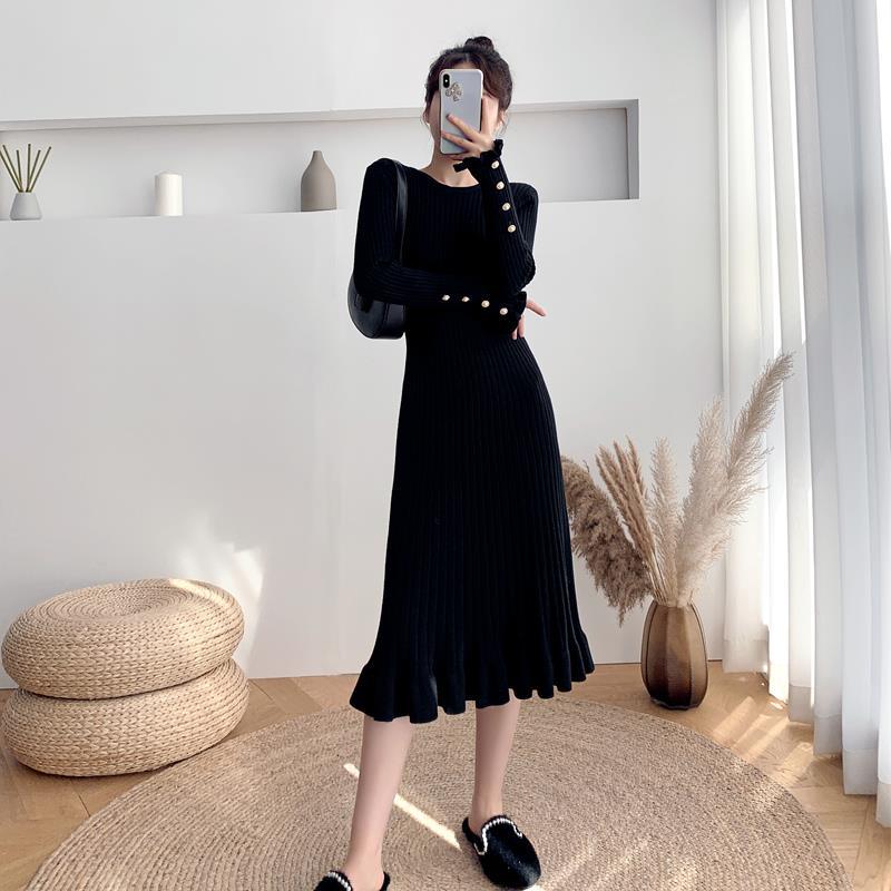 Knitted Maternity Sweater Dress