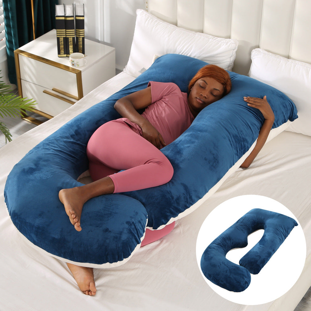 J-Type Maternity Waist Support Slope Pillow