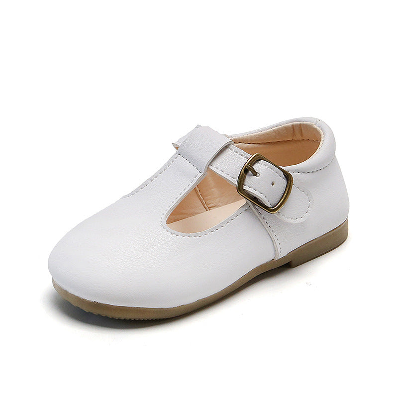 Children's Pea Shoes Versatile Casual Baby Single Shoes
