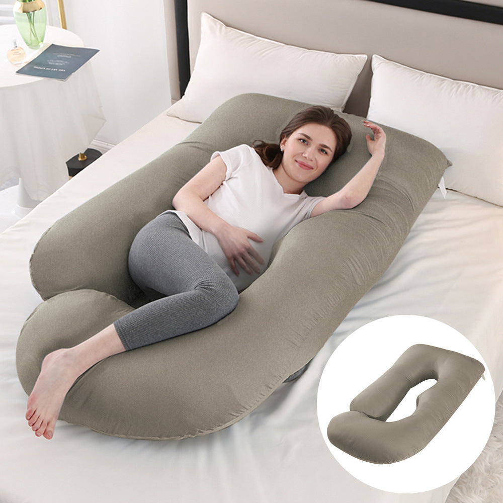 J-Type Maternity Waist Support Slope Pillow
