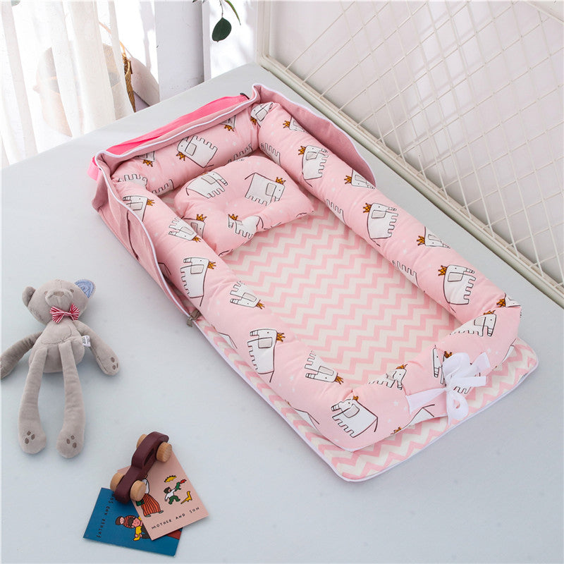 Portable Foldable Cotton Baby Crib