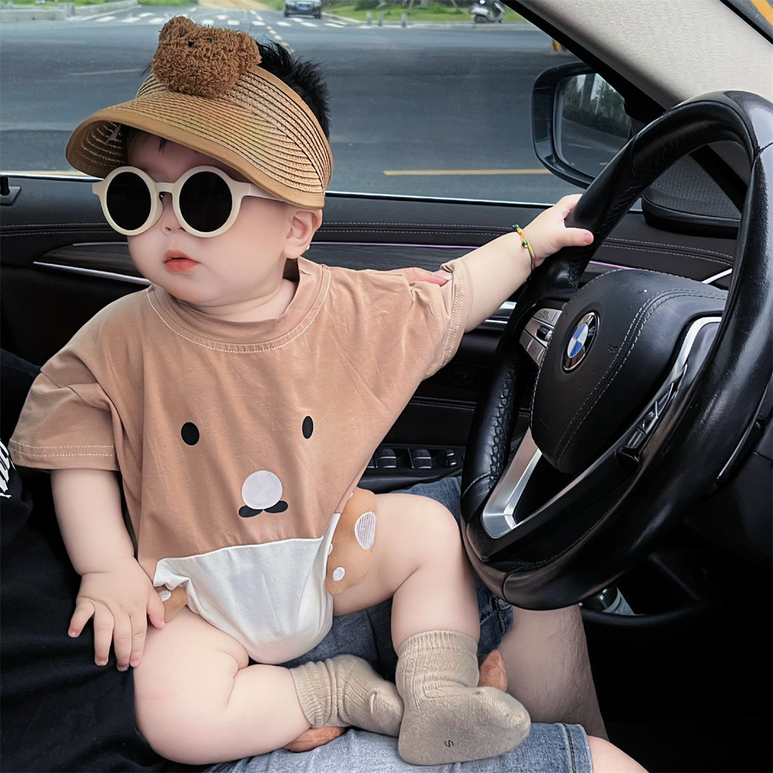 Newborn Cotton Baby Girl Romper Jumpsuit